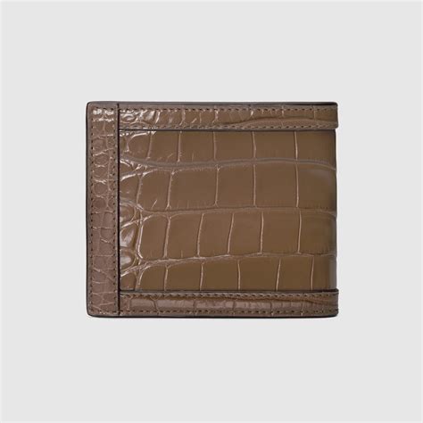 gucci crocodile card case|Bags .